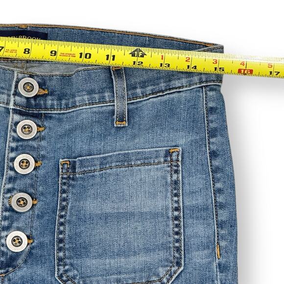 Ramy Brook Cindy High Rise Flare Jeans Size 30 Button Fly Light Wash NWT $245 - Picture 10 of 12